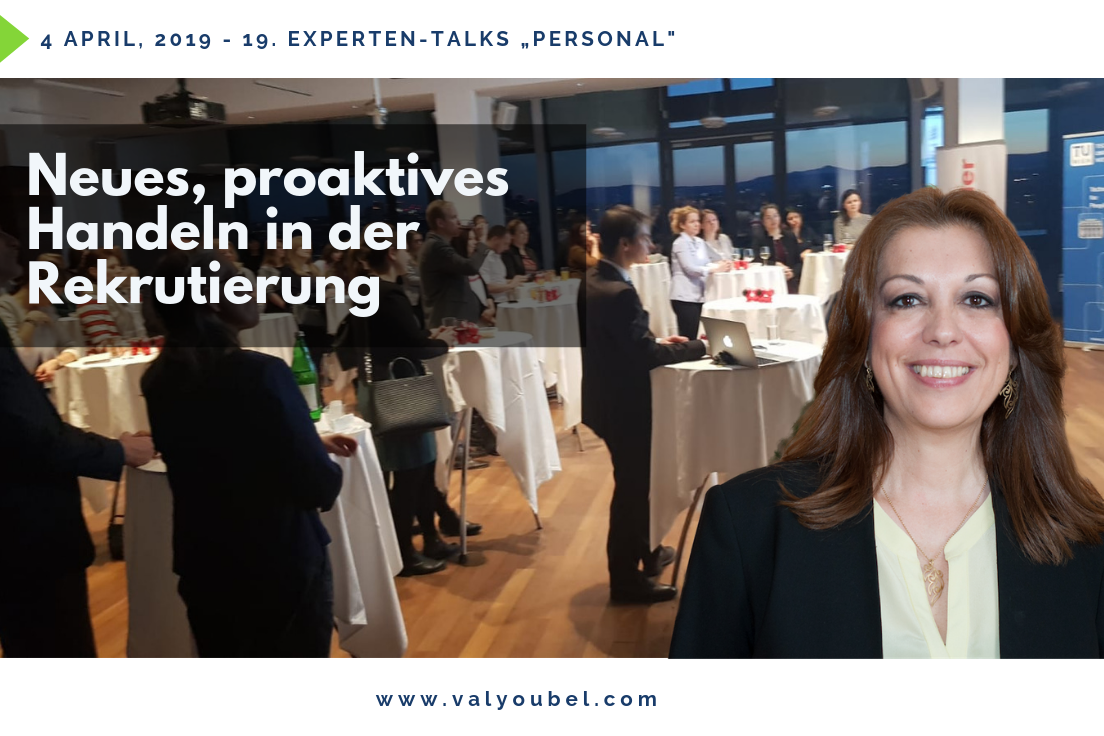 04.04.2019 - ValYouBel ist Gastgeber des 19. Experten-Talks „Personal"